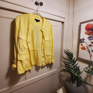 Sanctuary yellow lightweight jacket